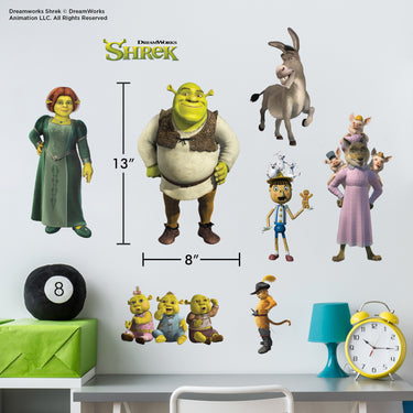 Shrek Group Wall Decal